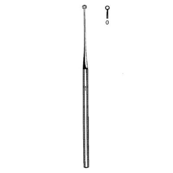 Buck Ear Curette Stainless Steel Each