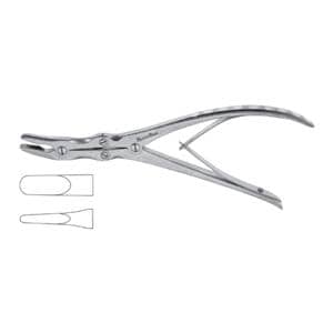 Meister-Hand Leksell Rongeur Light Curve Stainless Steel Ea