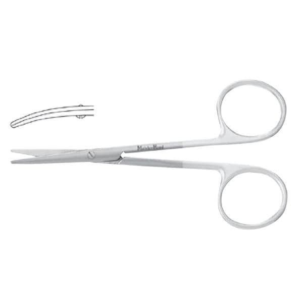 Meister-Hand Strabismus Scissors Curved 4-1/2" Tungsten Carbide Ea