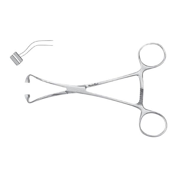 Meister-Hand Towel Clamp 5-3/4" Stainless Steel Ea