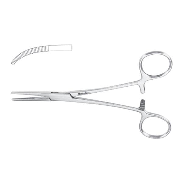 Meister-Hand Rankin Forcep Curved 6-1/4" Stainless Steel Ea