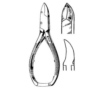 Nail Nipper 5-1/2" 20mm Stainless Steel Reusable Ea