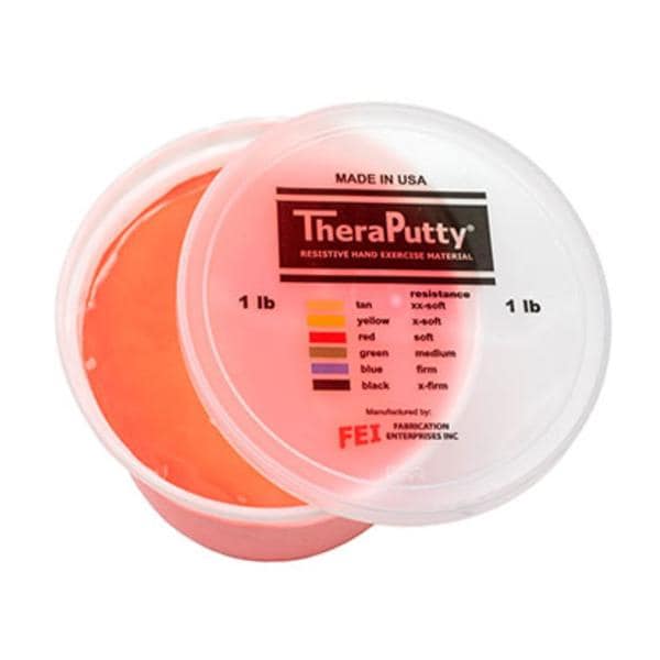 CanDo Theraputty Exercise Putty Red Ea