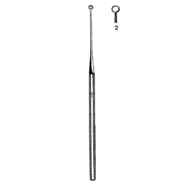 Buck Ear Curette Stainless Steel Ea