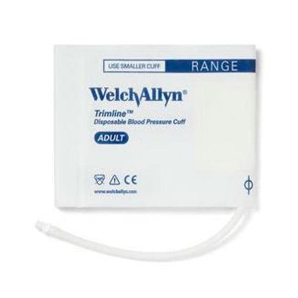 Trimline Blood Pressure Cuff Wht/NvyBl LF For Monitor 20/Ca