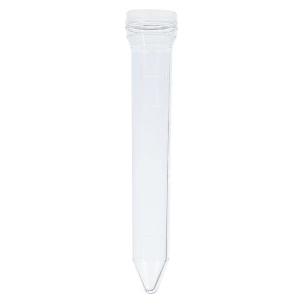 Urin-Tek Urine Centrifuge Tube Polystyrene 12ml 21x105mm Non-Sterile 500/Pk, 3 PK/CA