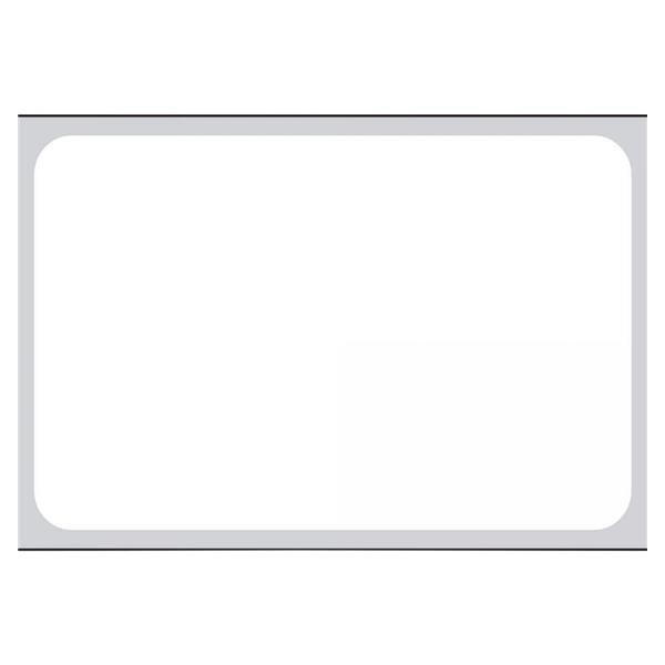 Label For CERNER Printer Permanent White 1-1/4x2" 6/Bx
