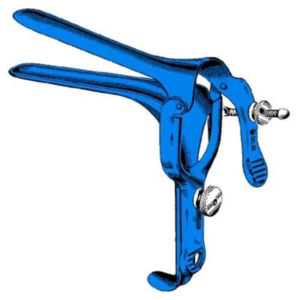 Pederson Stainless Steel/Insulated Coating Vaginal Speculum Ea