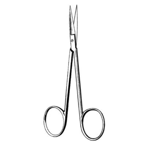 Surgi-OR Iris Scissors Straight Stainless Steel Non-Sterile Reusable Ea