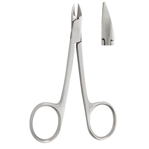 Vantage Tissue Nipper 4" Straight Stainless Steel Ea
