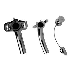 Jackson Original Tracheostomy Tube Stainless Steel Short 56mm Ea