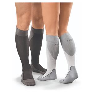 Sport Compression Socks Knee High Medium Black/Gray
