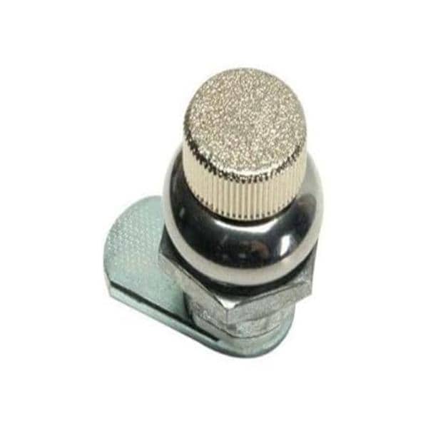 Latch Knob Satin Finish Stainless Steel Ea