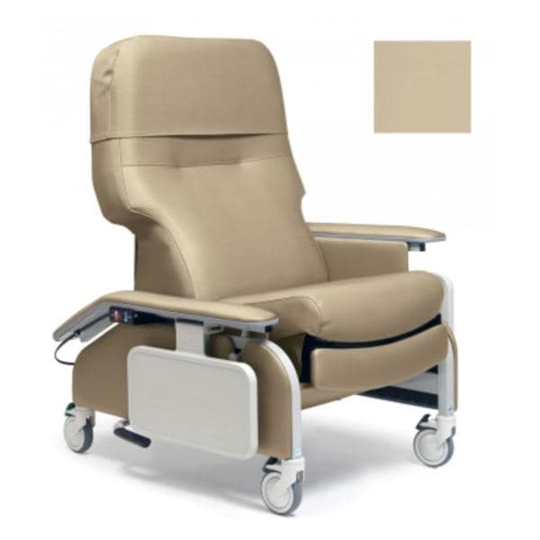 Lumex Clinical Recliner 350lb Capacity Warm Taupe Ea