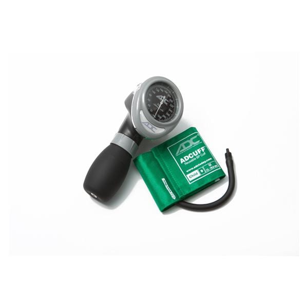 Diagnostix Palm Aneroid Sphygmomanometer Size 9 Grn LF Arm Dial Display Ea