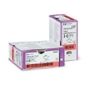 Velosorb Fast Suture 2-0 30" Glycolide/Lactide Braid V-20 Undyed 12/Ca