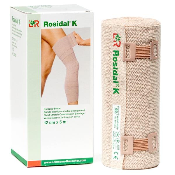 Rosidal K Stretch Bandage Cotton 12cmx5m 20/Ca
