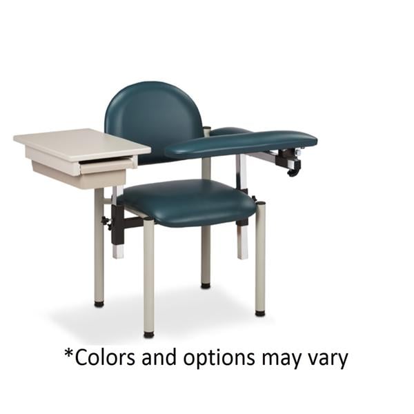 SC Series Blood Draw Chair Specify Color Powder-Coated Steel Frame 300lb Ea