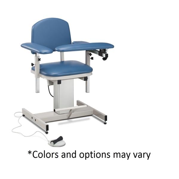 Power Series Blood Draw Chair Specify Color Powder-Coated Steel Frame 375lb Ea