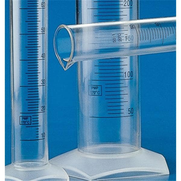 Graduated Cylinder PMP Clear 10mL Ea