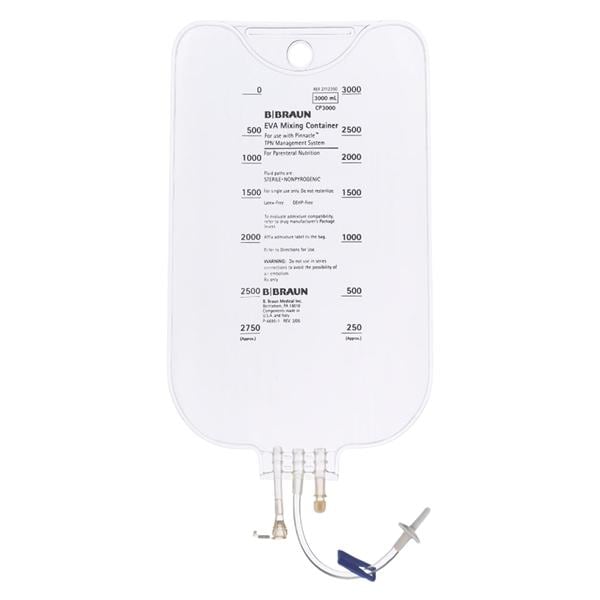 Pinnacle 3-in-1 Mixing Bag 3000mL 40/Ca