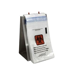 Labtite Specimen Transport Bag 6x10" Clear Adhesive Closure 500/C...