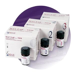 MAS PAR TDM: Therapeutic Drug Monitoring Level 2 Control 6x5mL 6/Pk