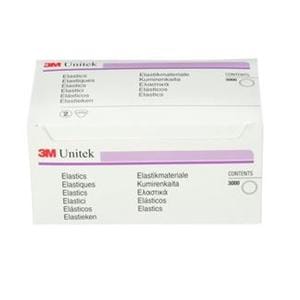 People Pack Intraoral Elastics 3/16 in Green Latex 6 oz Heavy 3000/Bx