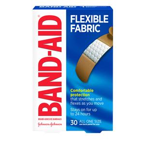 Band-Aid Adhesive Bandage Fabric 3/4x3" Tan Sterile 720/Ca