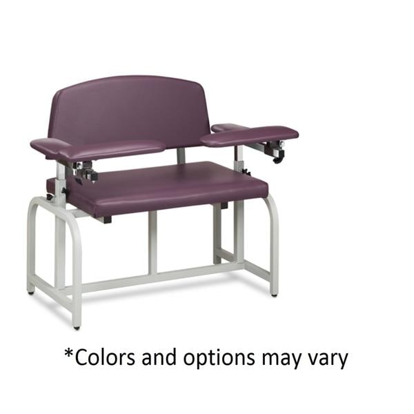 Lab X Series Blood Draw Chair Specify Color Steel 700lb Capacity Ea
