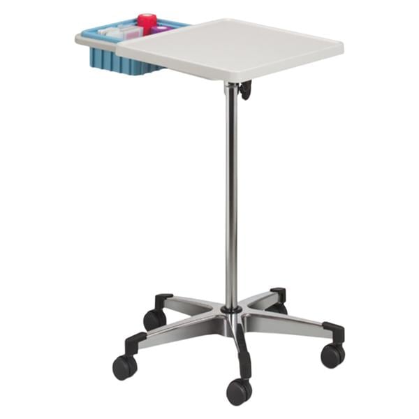 Phlebotomy Workstation 18x27.25x27.25-42.25" 2" Swivel Caster