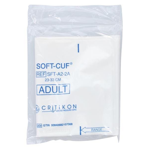 Critikon Soft-Cuf Blood Pressure Cuff Not Made With Natural Rubber Latex 20/Pk