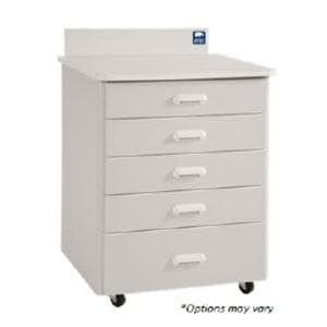 Mobile Treatment Cabinet Custom Laminate European Construction Ea