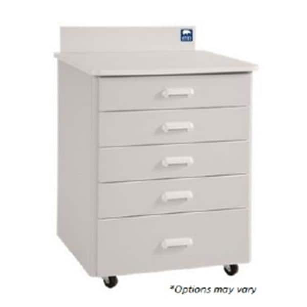 Mobile Treatment Cabinet Custom Laminate European Construction Ea