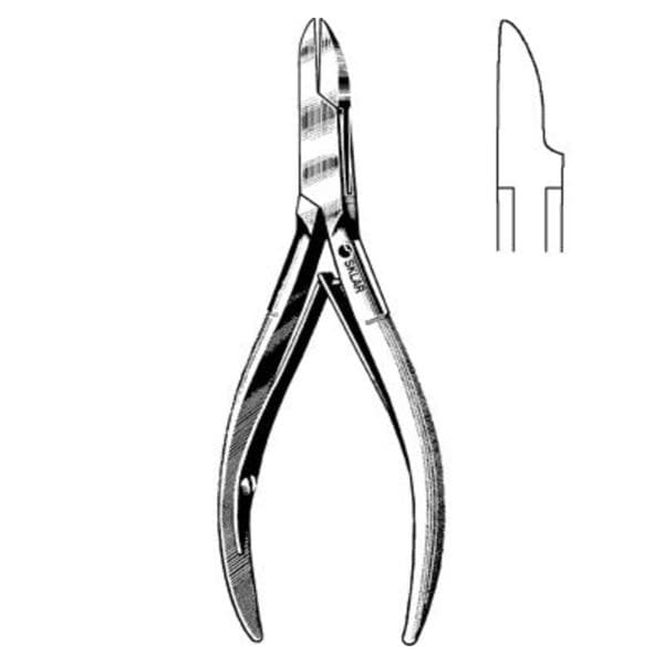 Littauer Cutting Forcep Straight Ea
