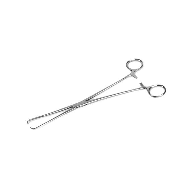 Schroeder Tenaculum Forcep Straight 9-1/2" Stainless Steel 12/Bx