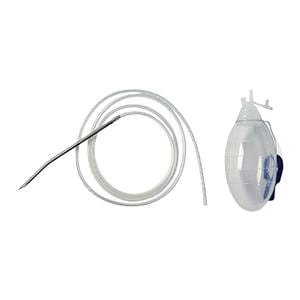 Kit Reservoir Jackson-Pratt Silicone 7x20 1mL Fl Perf Flt Tp W/ Troc Strl 10/Ca