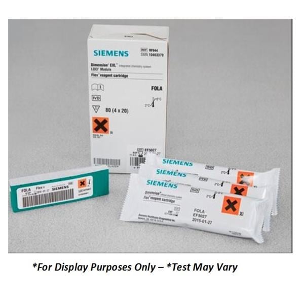 Dimension EXL LOCI FLEX Folate Reagent Kit 80/Bx