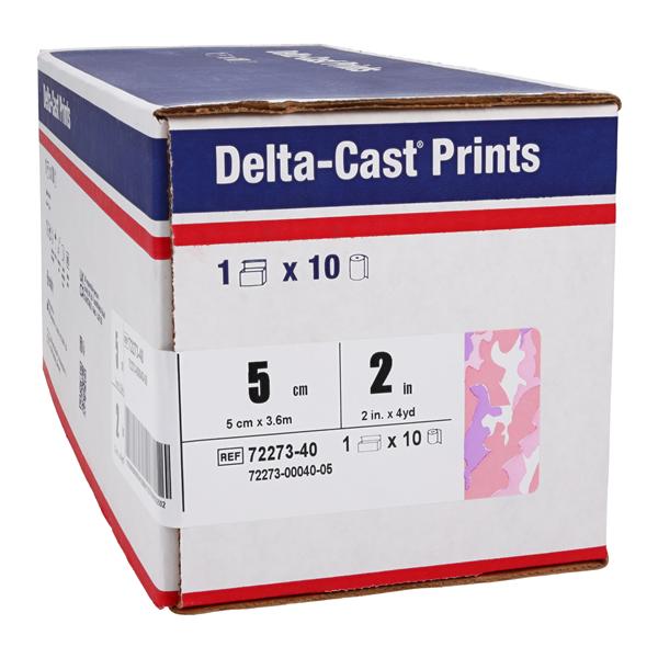 Delta-Cast Prints Casting Tape Pink Camouflage 2"x4yd