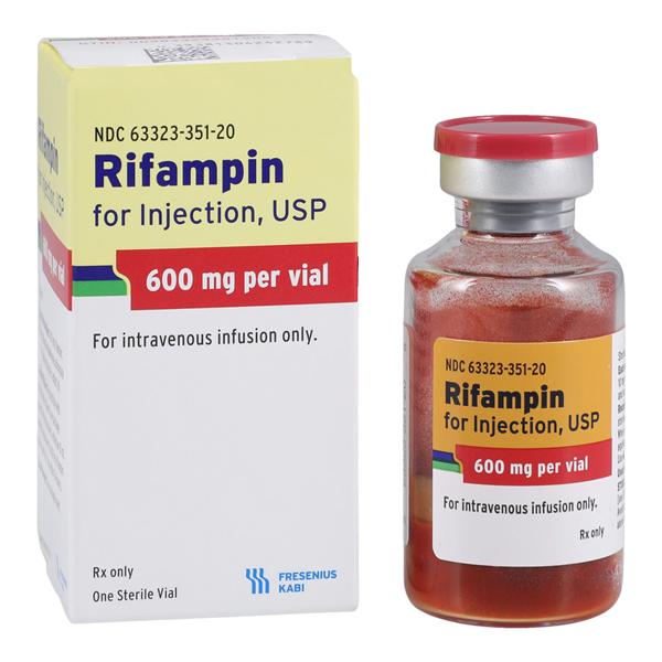 Rifampin Injection 600mg/vl Powder Vial Each