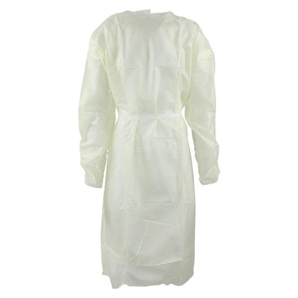 Isolation Gown AAMI Level 2 SMS X-Large Yellow 10/Bg product image