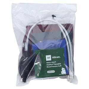 FlexiPort Blood Pressure Cuff Kit Size 9/10/11/12 Mltclr LF Ea