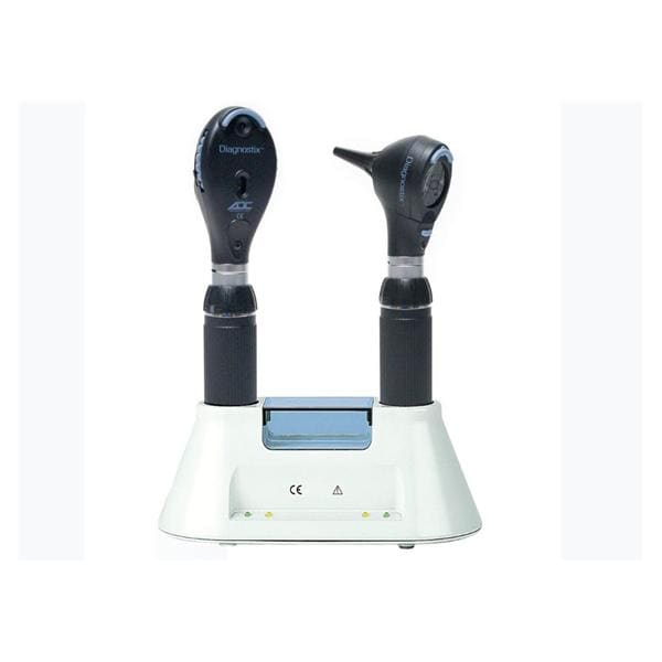 Diagnostix Otoscope/Ophthalmoscope Diagnostic Set 3.5v Ea