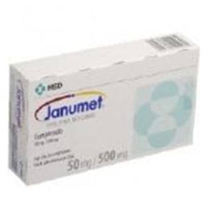 Janumet Tablets 50mg/500mg 60/Bottle Bottle Each