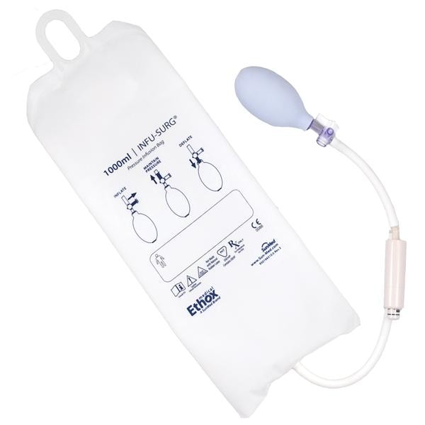 Infu-Surg Pressure Infusion Bag Safety Valve 1000mL 5/Bx