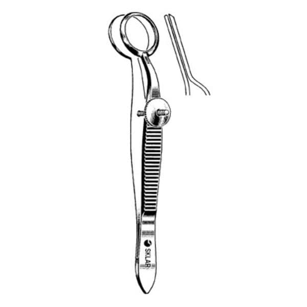 Heath Chalazion Forcep 3-1/2" Ea