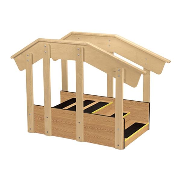 ADA Mini Exercise Staircase Natural Oak Wood/Laminate