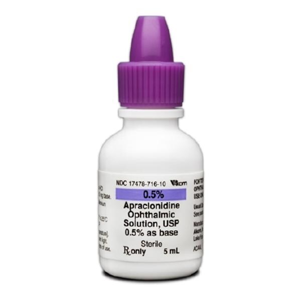 Apraclonidine Ophthalmic Solution 0.5 Sterile Dropper Bottle 5mL/Bt Henry Schein Special Markets