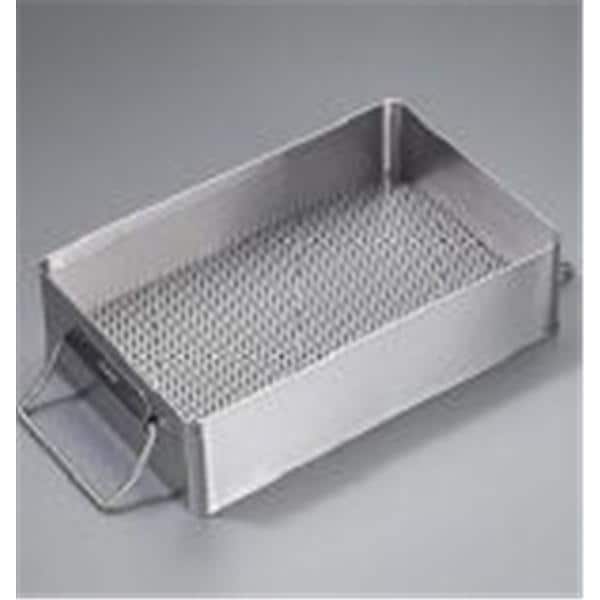 Sterilization Tray 15x10.5x3.5" Stainless Steel Non-Sterile Reusable Ea