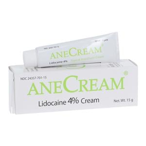 Anecream Cream 4% 15Gm/Tube, 24 TB/CA